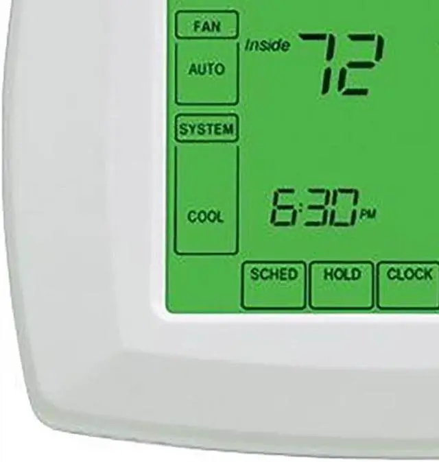 Alt view image 3 of 11 - Honeywell Energy Star 7-Day Programmable Home Thermostat, White