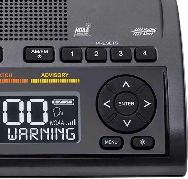 Alt view image 4 of 20 - Midland Radio Weather Alert Radio WR400