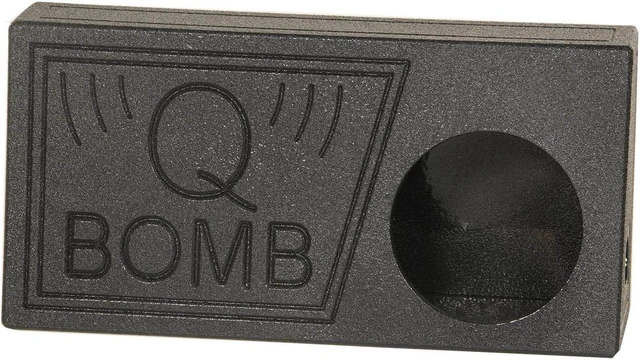 Alt view image 7 of 12 - QPOWER QBTRUCK110V Qpower Single 10 Truck Ported SPL Empty Woofer Box with Bed Liner Spray