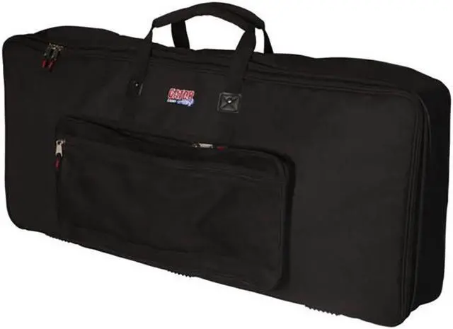 Alt view image 4 of 14 - Gator GKB88SLIM Slimline 88 Note Keyboard Gig Bag Keyboard Soft Bag
