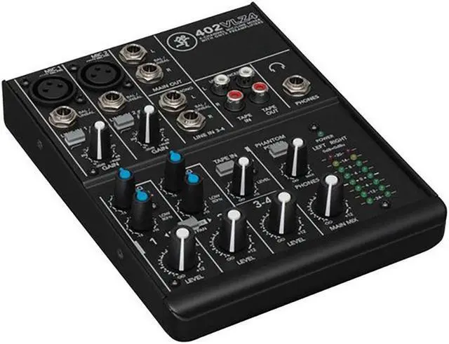Alt view image 4 of 18 - Mackie 402VLZ4 4-Channel Ultra-Compact Mixer