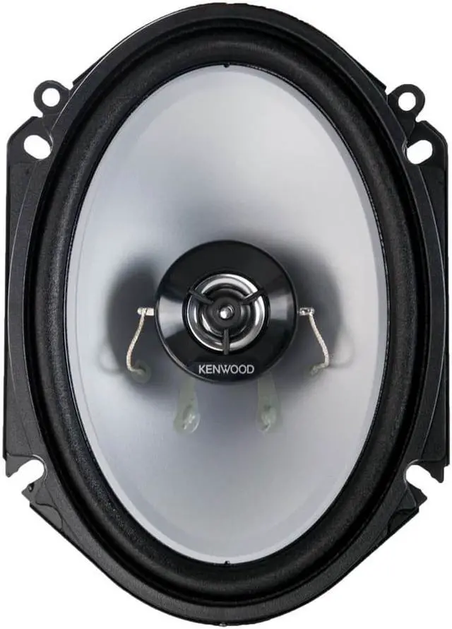Alt view image 2 of 14 - Kenwood KFC-C6866S 6" x 8" 2-Way Car Audio Coaxial Speakers