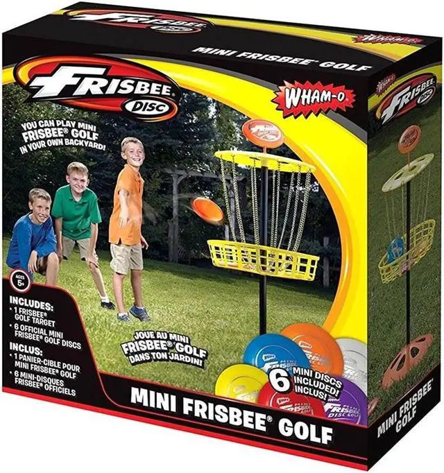 Alt view image 6 of 15 - Wham-O Mini Frisbee Golf Set