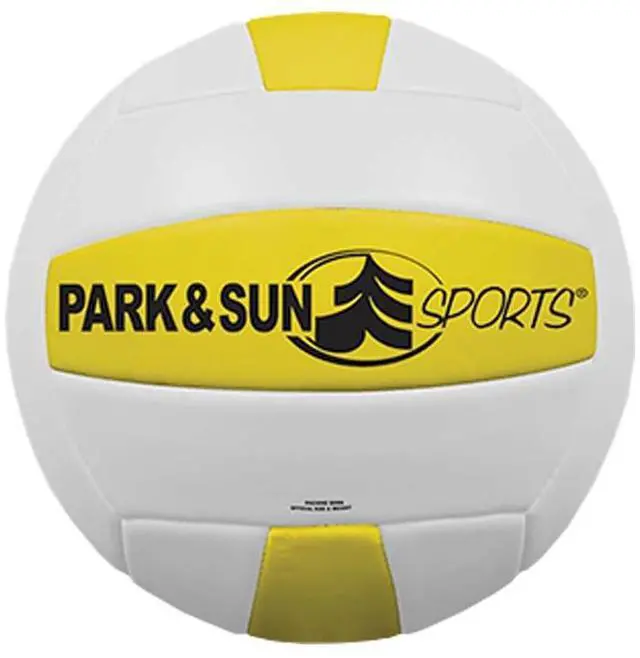 Alt view image 3 of 5 - Park & Sun Spiker Sport Steel Blue Outdoor Volleyball Net Set w/ Bag |