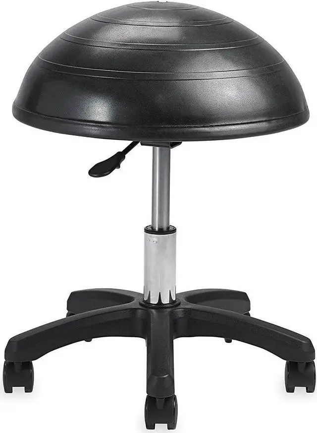 Main image of Gaiam Exercise Fitness Balance Ball Office Chair Stool, Black (For Parts)