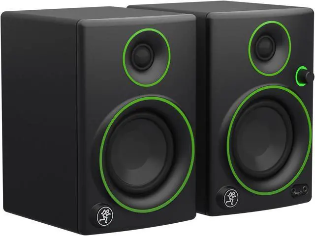 Alt view image 16 of 17 - Mackie CR3 Pair Powered Multimedia Monitor Speakers Studio Design