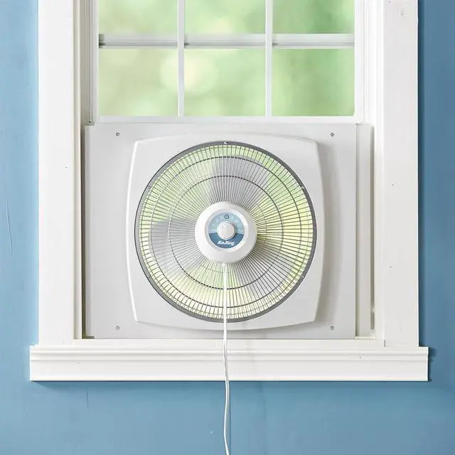 Alt view image 19 of 20 - Air King Storm Guard 16" 3-Speed 1/16 HP Plastic Blade Ball Bearing Window Fan