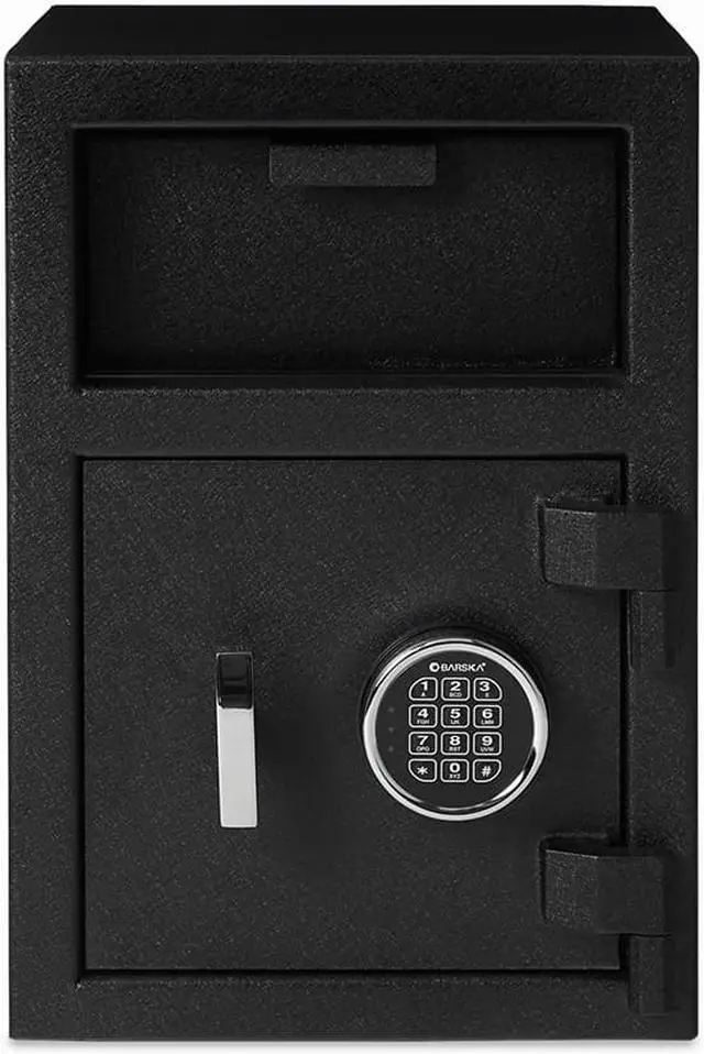 Alt view image 2 of 20 - BARSKA OPTICS AX12588 BARSKA OPTICS AX12588 1.03 Cubic Ft Keypad Depository Safe