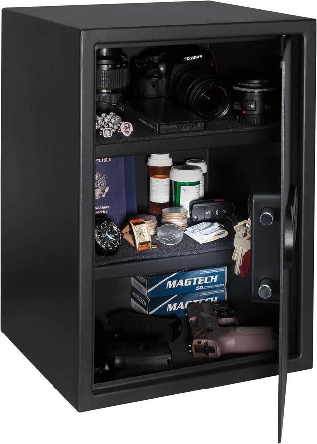 Alt view image 7 of 10 - STACK-ON PS-1820-E Security Safe, 2.48 cu ft, 46.5 lb