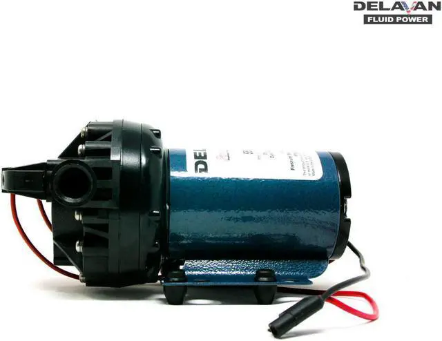 Alt view image 5 of 7 - Delavan 5850-201C-SB 5800 12 Volt 45 PSI 5.4 GPM On Demand Bypass Diaphragm Pump