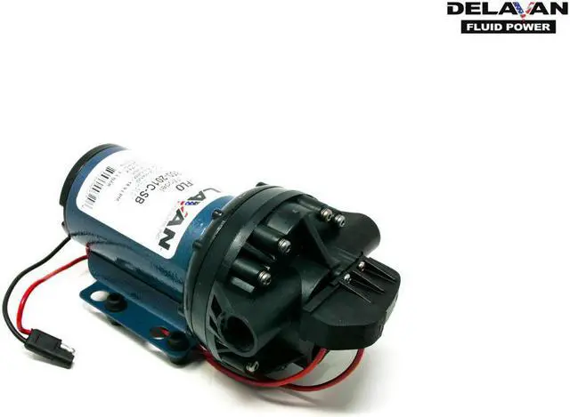 Alt view image 6 of 7 - Delavan 5850-201C-SB 5800 12 Volt 45 PSI 5.4 GPM On Demand Bypass Diaphragm Pump