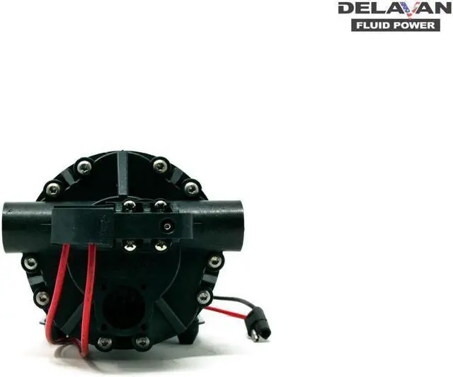 Alt view image 4 of 7 - Delavan 5850-201C-SB 5800 12 Volt 45 PSI 5.4 GPM On Demand Bypass Diaphragm Pump