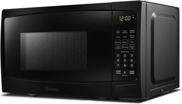 Alt view image 2 of 9 - Danby DBMW0720BBB 0.7 cu. ft. Countertop Microwave in Black
