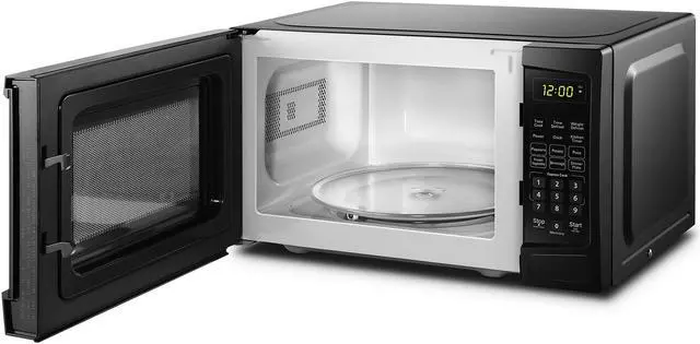 Alt view image 4 of 9 - Danby DBMW0720BBB 0.7 cu. ft. Countertop Microwave in Black