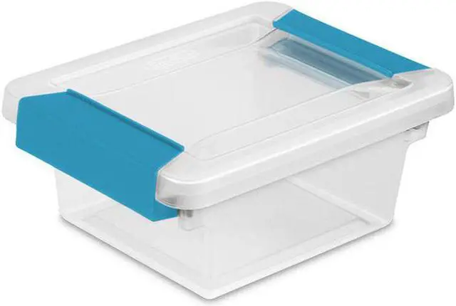 Alt view image 11 of 14 - Sterilite Clip Box Clr Mini 2194-2248