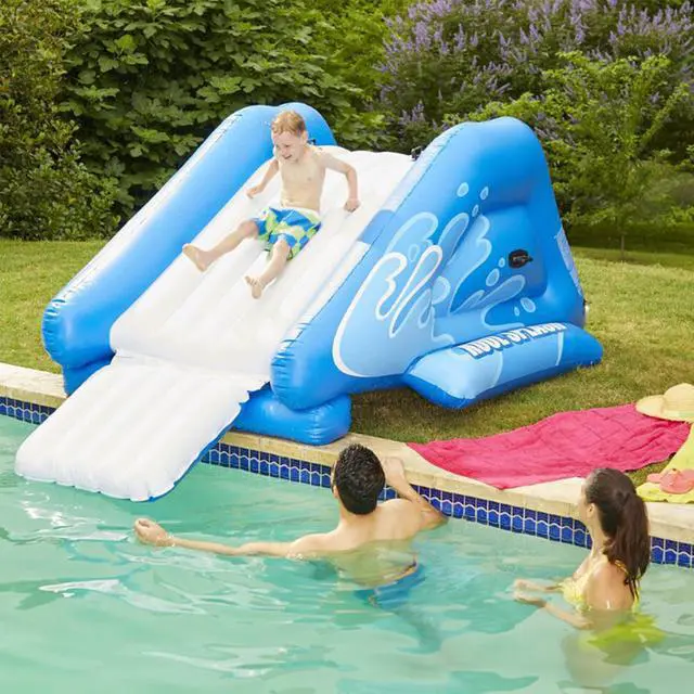 Alt view image 17 of 18 - INTEX RECREATION WATER SLIDE