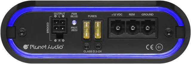 Alt view image 2 of 5 - Planet Audio MB600.2D 2 Channel 600 Watt Full Range Class D Power Car Amplifier