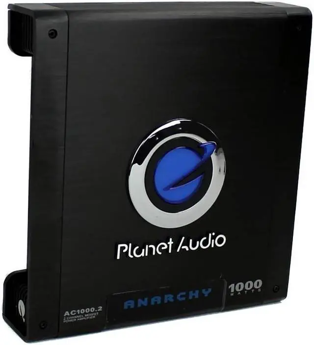 Alt view image 4 of 12 - Planet Audio AC1000.2 1000W 2 Channel MOSFET Class A/B Power Stereo Amplifier
