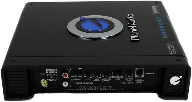 Alt view image 2 of 12 - Planet Audio AC1000.2 1000W 2 Channel MOSFET Class A/B Power Stereo Amplifier