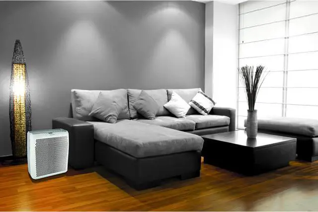 Alt view image 7 of 7 - Holmes HAP759NU Allergen Remover Air Purifier with True HEPA Filter and Digital Display for Large Rooms, White