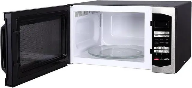 Alt view image 7 of 17 - Magic Chef MCM1611ST 1100 Watt 1.6 Cubic Feet Digital Microwave, Stainless Steel