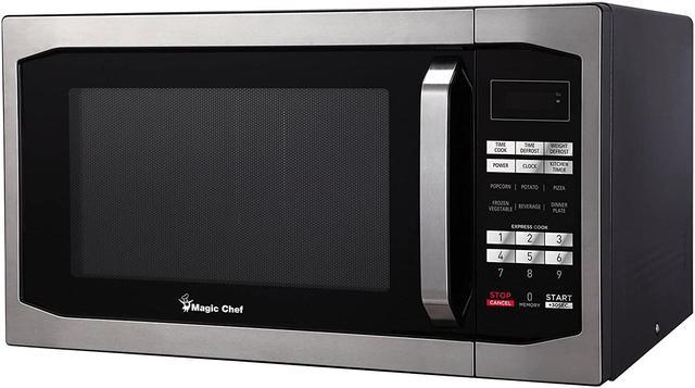 magic chef 1100 watt countertop microwave oven