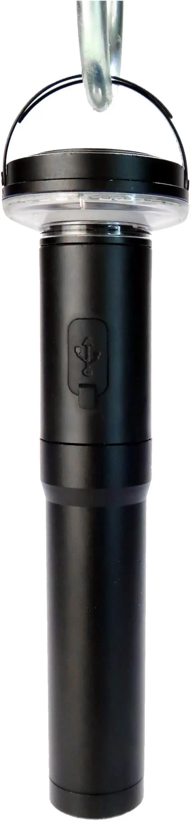 Alt view image 5 of 10 - STKR Concepts FLI PRO Telescoping Area Light - 8 Foot extention + Removable Flashlight, Black
