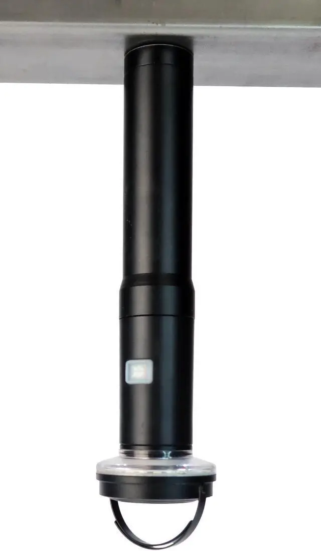 Alt view image 6 of 10 - STKR Concepts FLI PRO Telescoping Area Light - 8 Foot extention + Removable Flashlight, Black