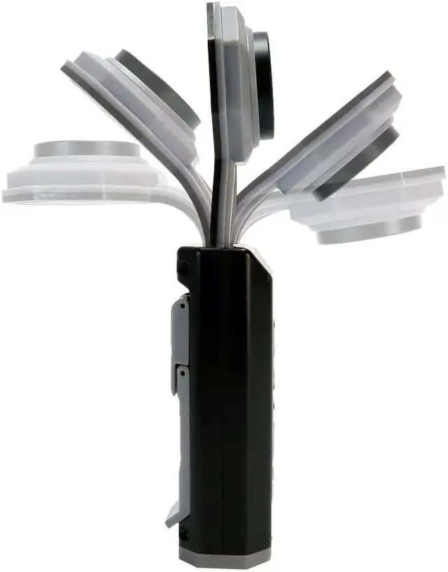 Alt view image 3 of 11 - STKR Concepts FLEXIT Pocket Light 4.0 - 400 Lumen Flexible Rechargeable Light for Emergencies, Camping, Hiking, Working Around The House or in The Garage, Grey
