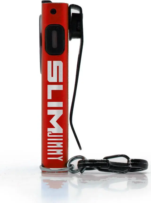Alt view image 4 of 4 - SlimJimmy Ultra-Bright Keychain Light - 400 Lumen - RED