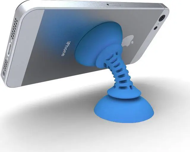 Main image of STKR Concepts Simple Sucker - Flexible Smartphone Mount - Blue