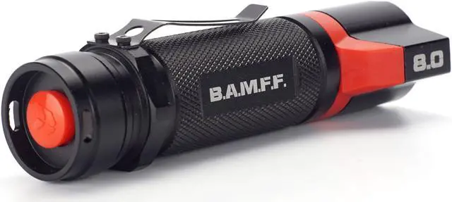 Alt view image 2 of 7 - STKR Concepts BAMFF 8.0 - 800 Lumen Dual CREE LED Tactical Flashlight