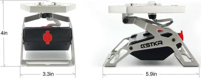 Alt view image 2 of 12 - STKR Concepts MOBILE TASK LIGHT 1200 LUMENS W/4 MODES