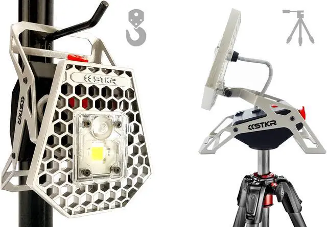 Alt view image 4 of 12 - STKR Concepts MOBILE TASK LIGHT 1200 LUMENS W/4 MODES