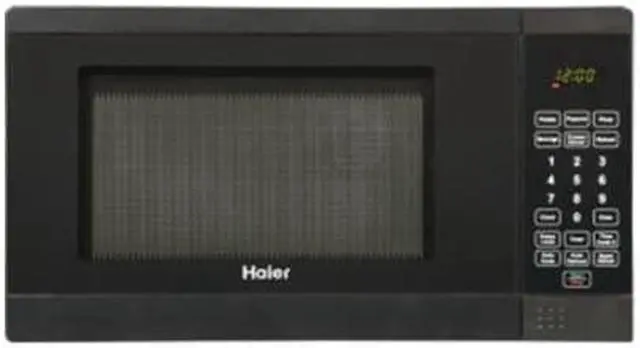 Alt view image 3 of 9 - Haier Digital Countertop Microwave Oven 0.7 Cu. Ft. 700-Watt Black HMC720BEBB