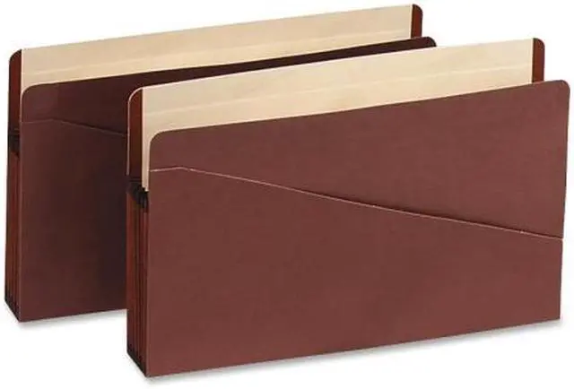 Alt view image 4 of 20 - Tops Pendaflex 45303 Watershed 7   Expansion File Pocket  Straight Cut  Legal  Red  5/Box