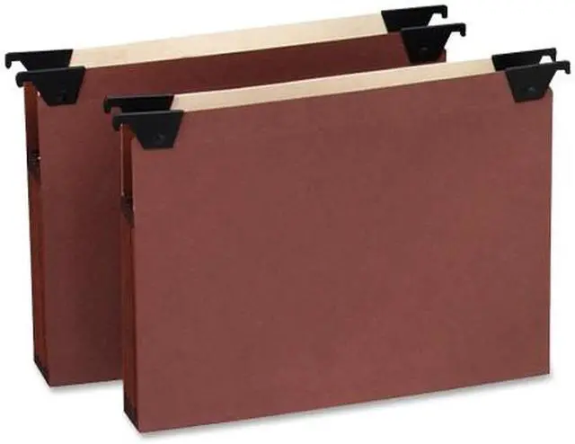 Alt view image 2 of 9 - Tops Pendaflex 45422 3   Expansion Swing Hook Hanging File Pockets  Manila  Letter  Red  Five per Box