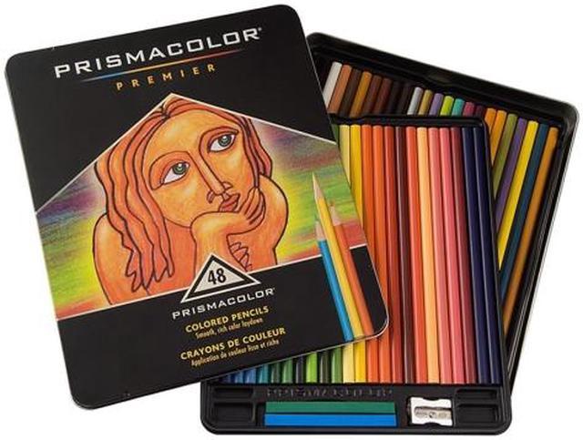 Prismacolor Premier Colored Pencils, Assorted Colors, 48/Box (3598t)