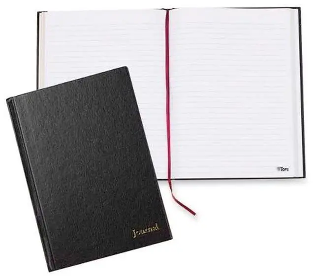 Alt view image 4 of 17 - TOPS Professional Business Journal 160 Sheet - 20 lb - Letter 8.50" x 11" - 1 Each - White Paper