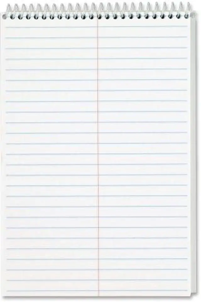 Alt view image 2 of 15 - Tops Steno Book Gregg Rule 80 Sheets/PD 6"x9" 12/PK White 8020