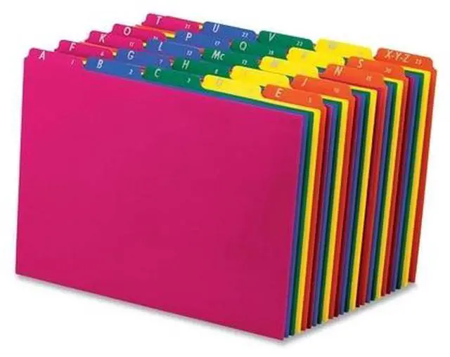 Alt view image 2 of 6 - Pendaflex Guide,Polyfle,A-Z,Ltr,Ast 40142