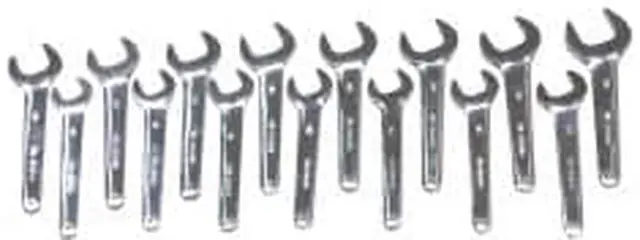 Main image of V-8 Tools 9515 15 Piece Metric Service Wrench Set