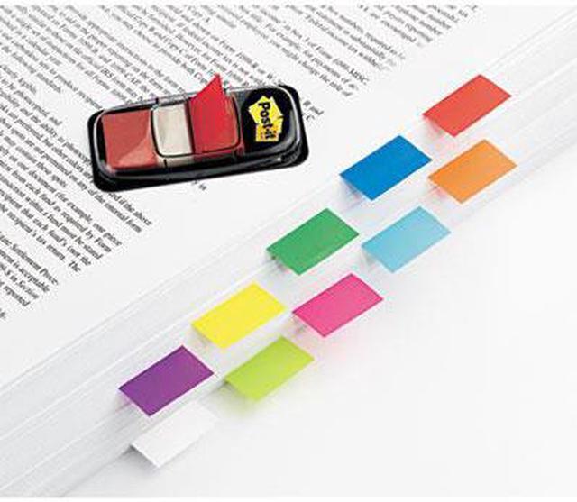 Main image of 3M 680RD12 Marking Flags in Dispensers  Red  50 Flags/Dispenser  12 Dispensers Pack