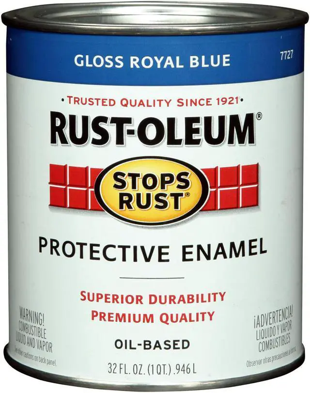 Main image of Enamel Paint,Leather Brown,Solvent RUST-OLEUM 7775502