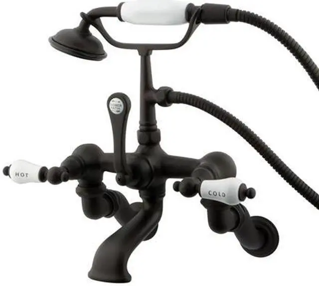Alt view image 2 of 7 - Kingston Brass CC461T5 Clawfoot Tub Filler , Faucet, Oil Rubbed Bronze