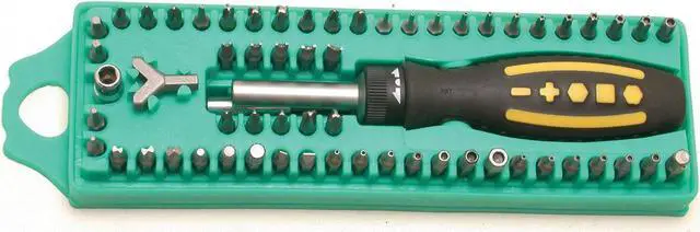 Main image of ECLIPSE 800-081 62 Piece Screwdriver Bit Set, 1/4"