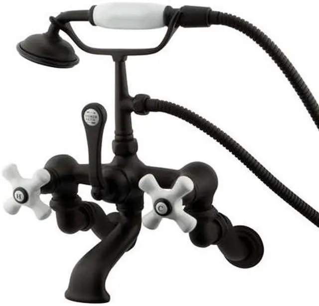 Alt view image 2 of 7 - Kingston Brass CC465T5 Clawfoot Tub Filler , Faucet, Oil Rubbed Bronze