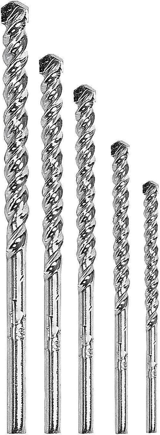 Masonry Drill Bit Set, 5 Piece