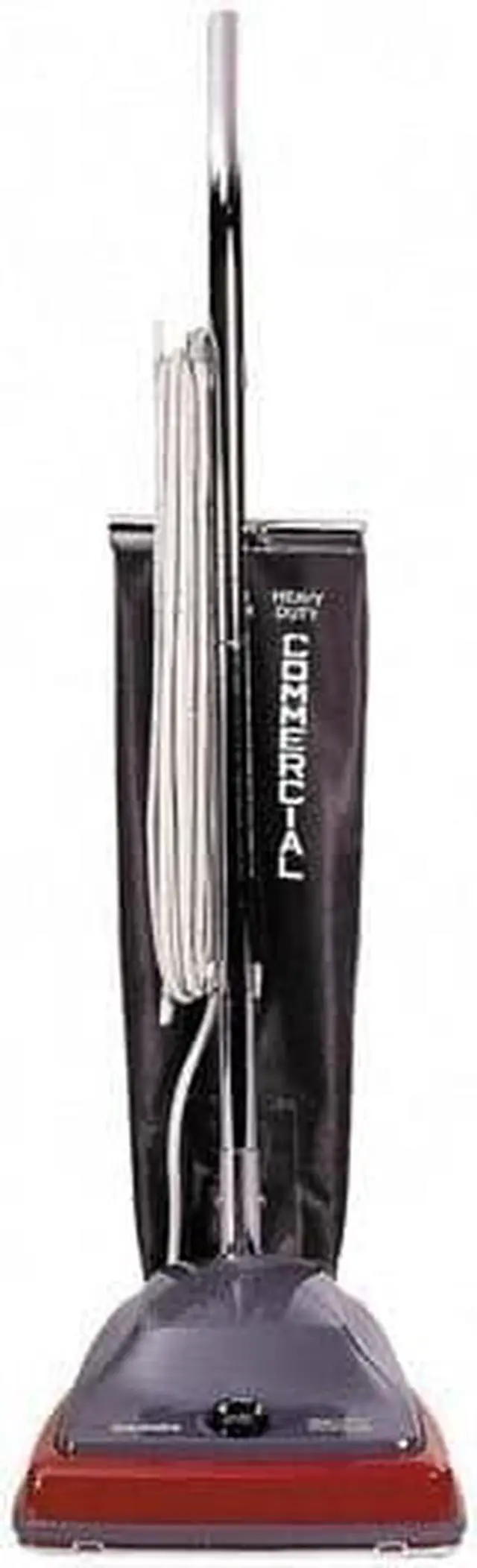 Alt view image 3 of 9 - Eureka SC679J Sanitaire Commercial Lightweight Bag-Style Upright Vac  12lbs  GY/Red