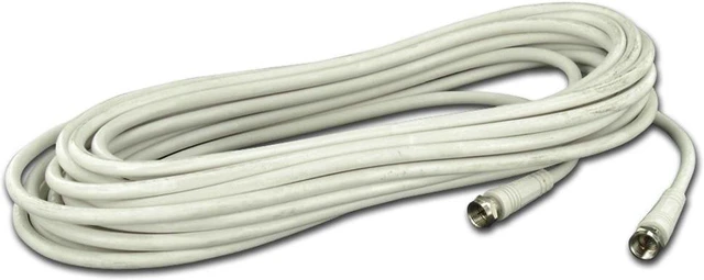Main image of Leviton 014-C6851-25W 25-Foot White RG6 Coax Cable